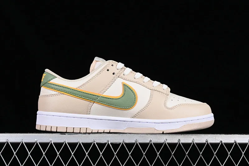 All categories Nk SB Dunk series Nk SB Dunk Low low-top sneakers Nk Dunk Low "Pale Ivory" dark and light ivory color matching SB low-top sports and leisure sneakers FQ6869-131